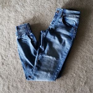 Jean joggers